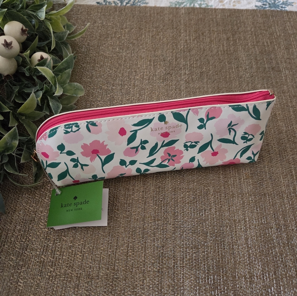 Kate Spade Floral Bag in Pink and Green